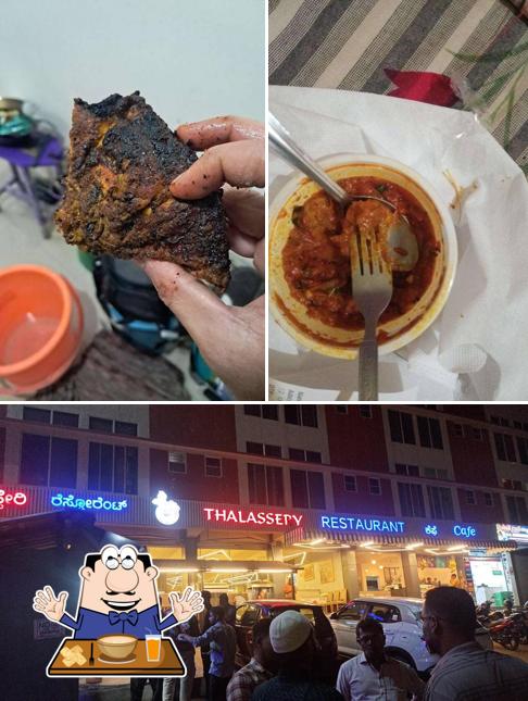 Among different things one can find food and exterior at Thalassery Restaurant