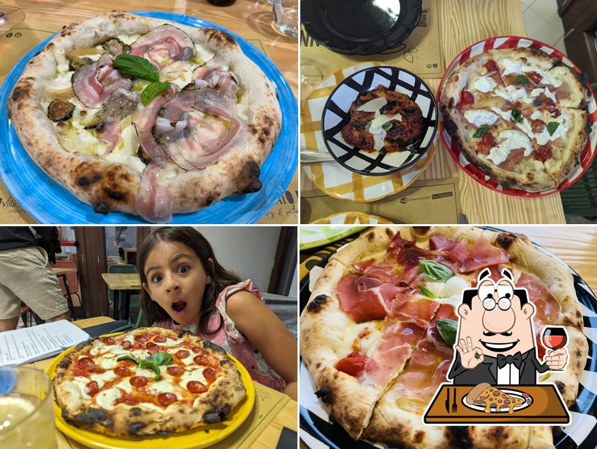 Scegli tra le svariate varianti di pizza