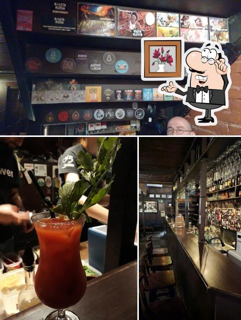 O interior do Dirty Old Man