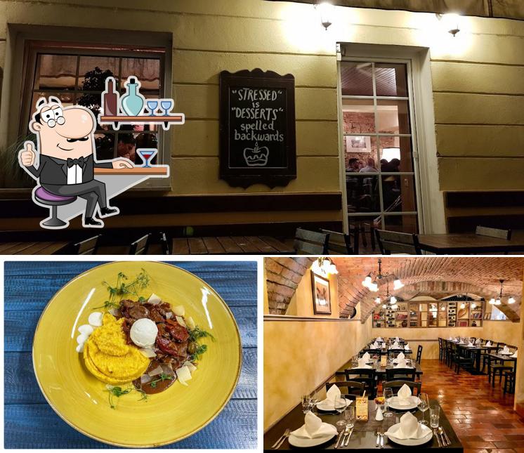 Gli interni di Hiša Pod Gradom