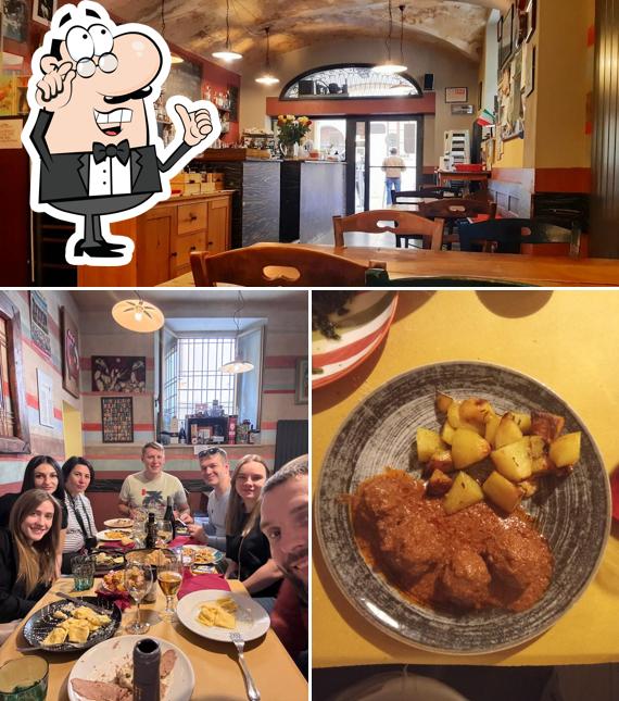 Dai un'occhiata agli interni di Osteria Rangon