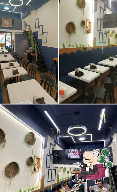 The interior of Pc Cafe Prabhadevi