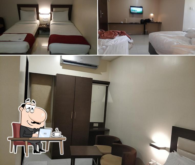 The interior of Samy Hotel