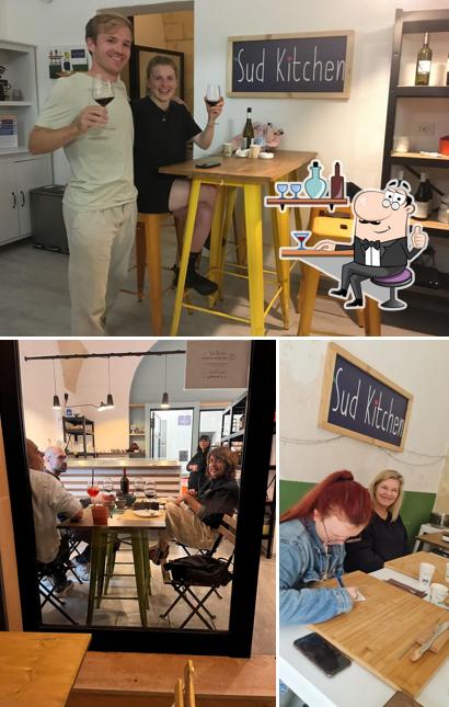 Gli interni di Sud Kitchen