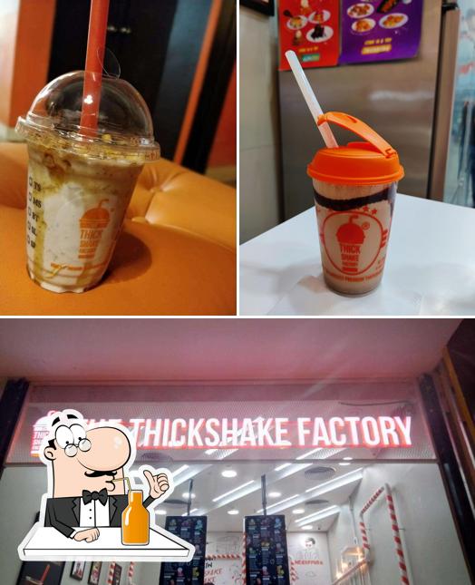 You can order a drink from the menu