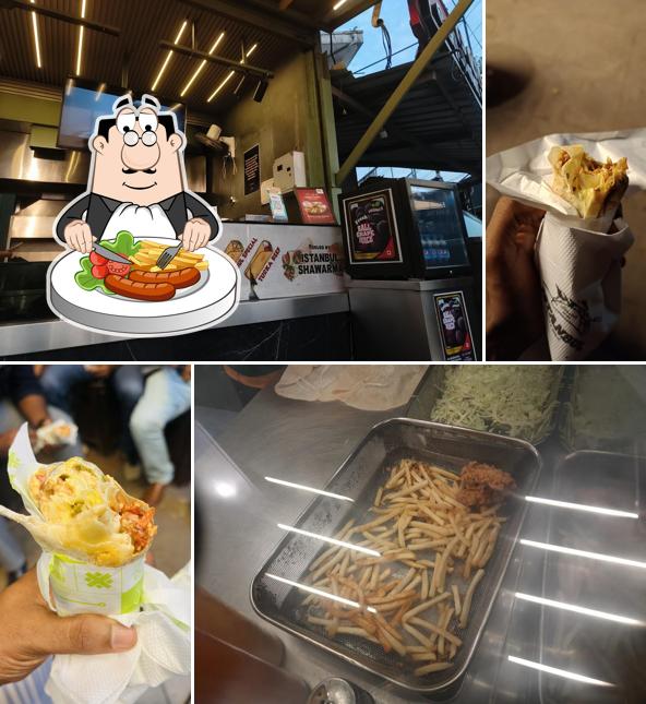 Shawarma at Istanbul Rolls and Grills