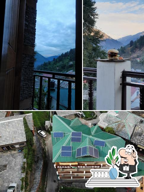 The outside area is an important feature of Pahadi Robinhood Hotel-Naggar