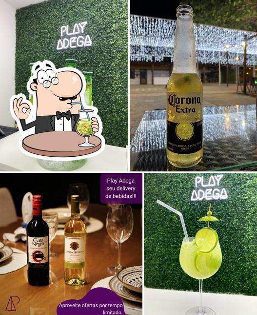 Peça uma bebida do menu