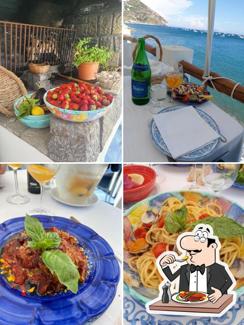 Platti al Ristorante Da Nicola Fumarole