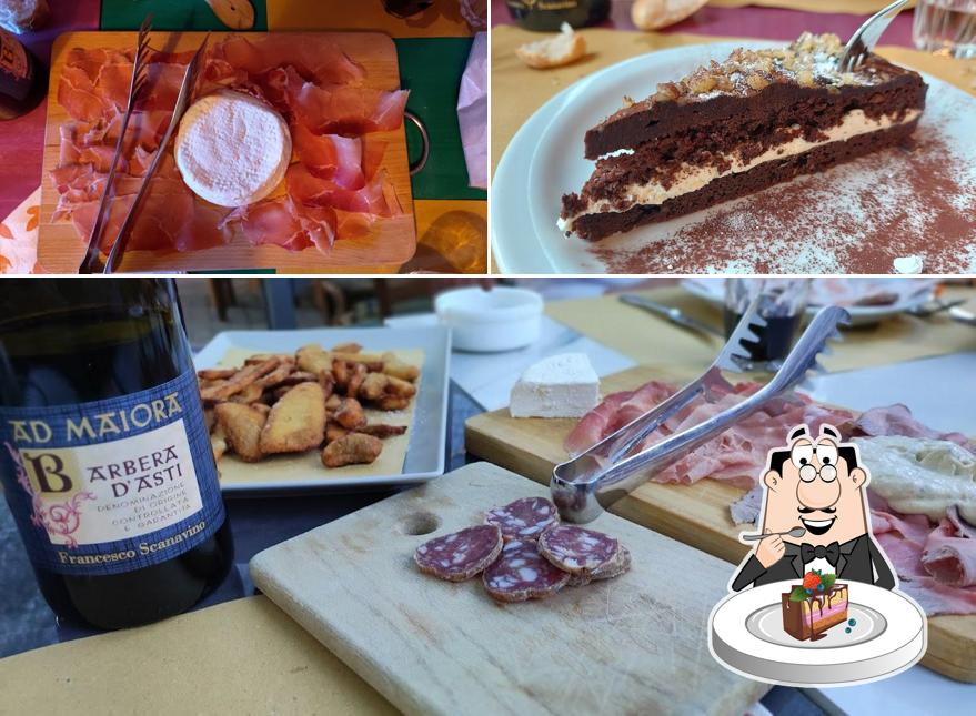 Torta al cioccolato al Trattoria La Braia