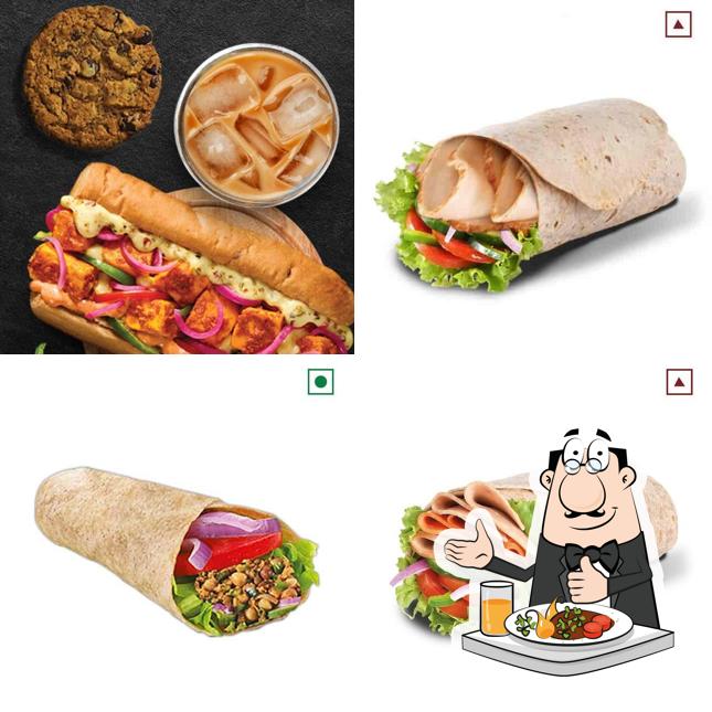 Food at Subway Global Divinity Mall