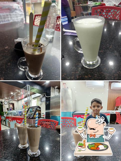 Chocolate mousse at GOKULAM CAFE