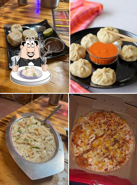 Dumplings at Meera food court & cafe