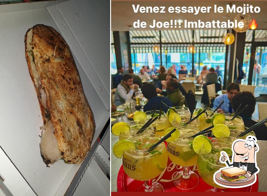 Toast al formaggio al Odori Di Napoli