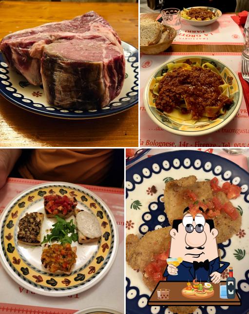 Bruschette al Trattoria La Grotta Parri