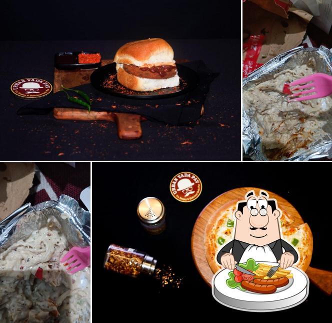 Food at Urban Vada Pav