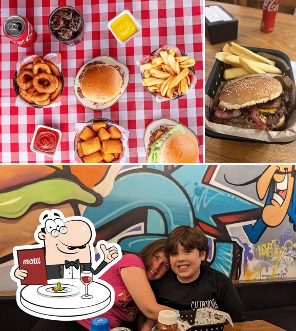 O Barão Smash Burger se destaca pelo comida e bebida