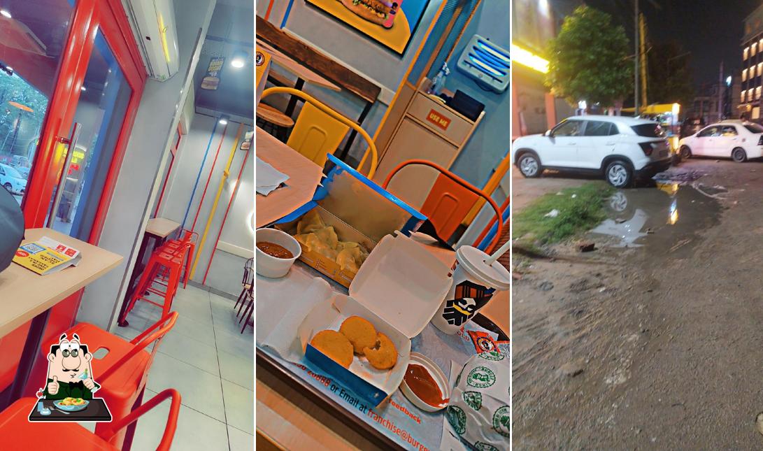 Food at Burger Singh