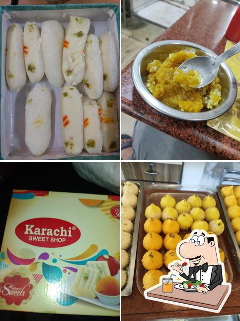 Food at Karachi Sweet Shop