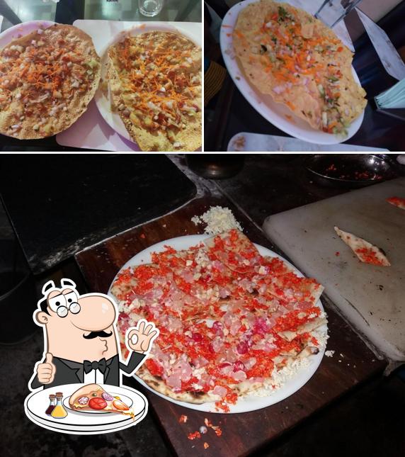 Order different types of pizza