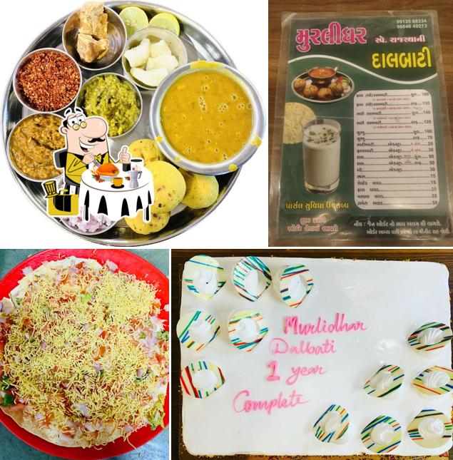 Food at Murlidhar Dalbati
