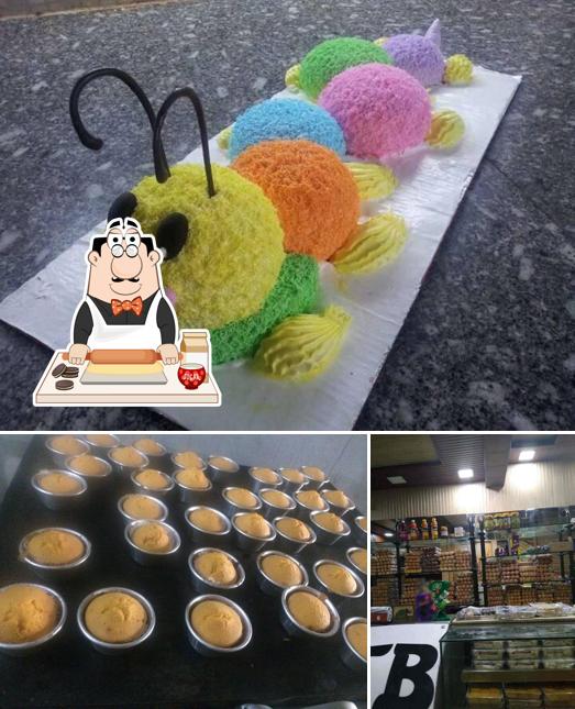 Funny Bakers serves a variety of desserts