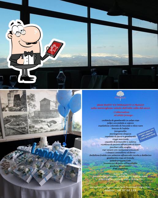 Gli esterni di Ristorante Pizzeria Enoteca Panorama Di Graziosi Marco