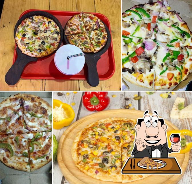 Pick pizza at Hello food