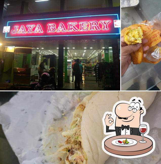 The picture of food and exterior at Jaya Bakers