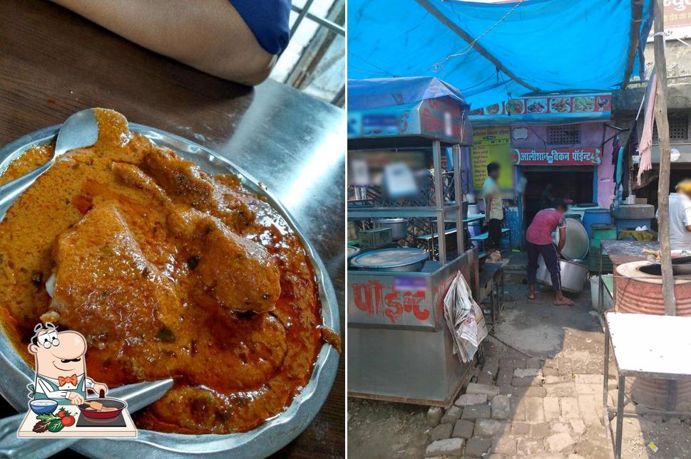 Chicken curry at Aalishan Chicken Point