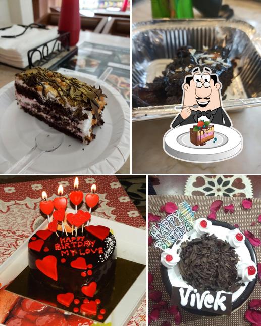 Chocolate cake at The Baker's Alley