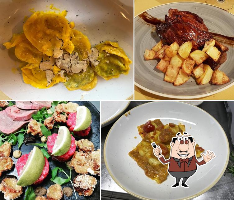 Platti al Trattoria la Ciuséra