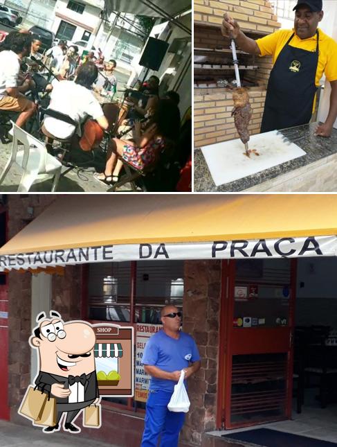 O exterior do Restaurante da Praça