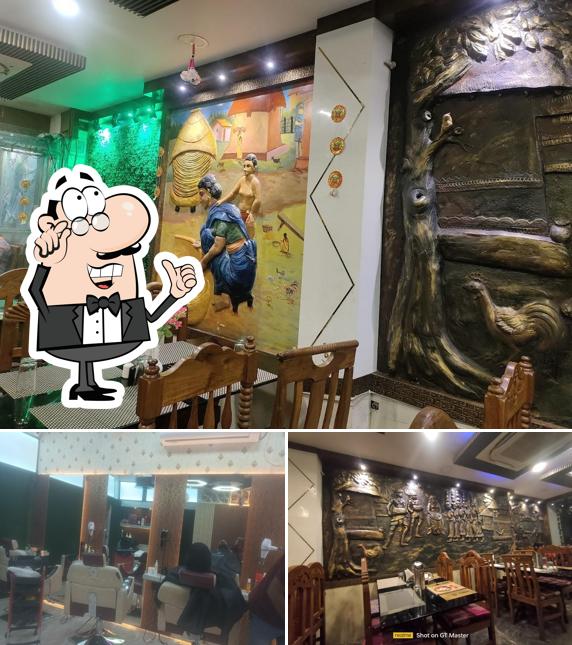 The interior of Dhanilanka Multi Cuisine Restaurant