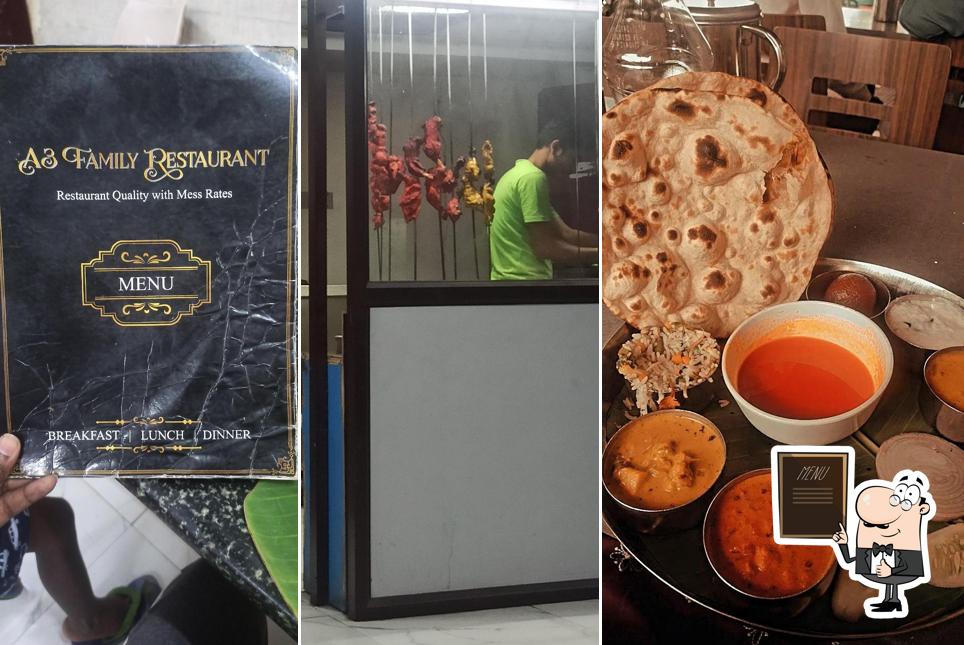 Check out the daily specials on the blackboard