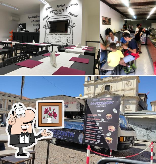 LA PIZZONTA AQUILANA - Street food si caratterizza per la interni e esterno