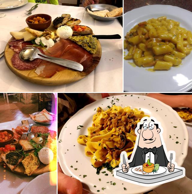 Cibo al Ristorante Le Foci di Aielli-Celano