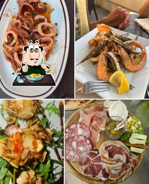 Platti al Ristorante terrazza Da Mario