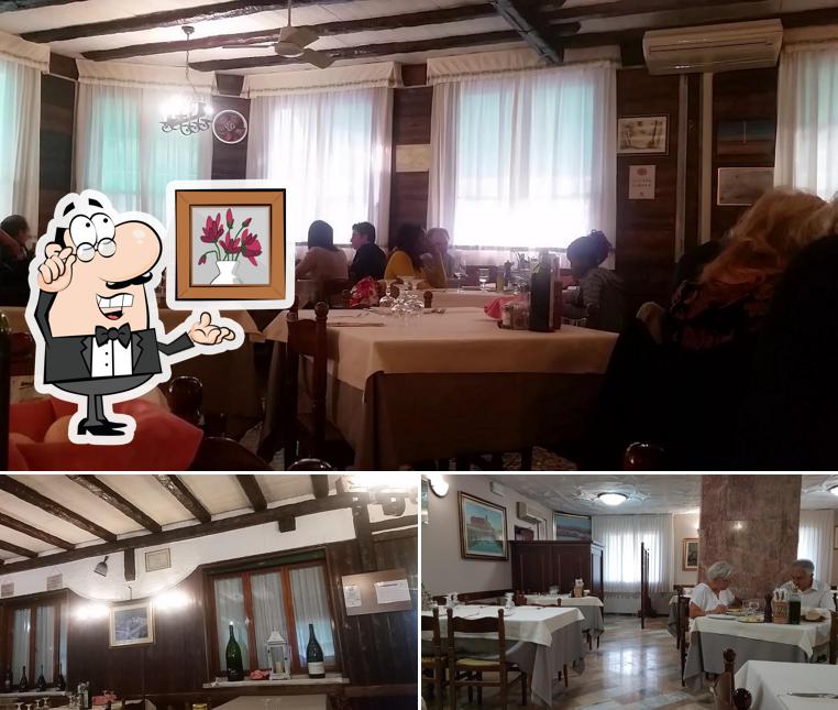 Gli interni di Trattoria Alla Stella