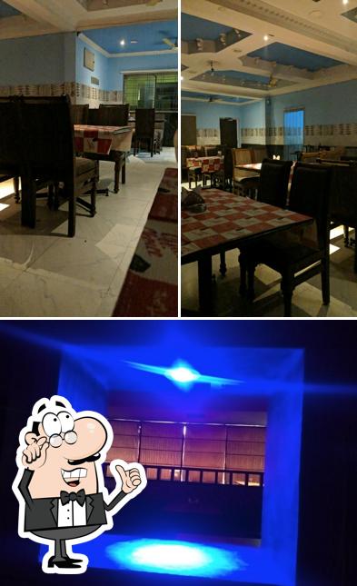 The interior of AKR Multi Cuisine Family Restaurant & Bar