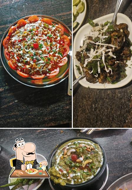 Food at Hotel New Hallimane Dharwad