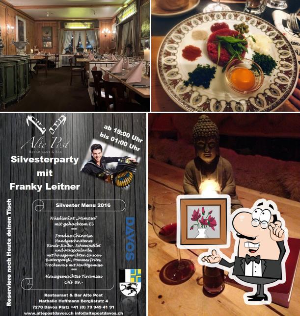 Gli interni di Restaurant & Bar Alte Post Davos