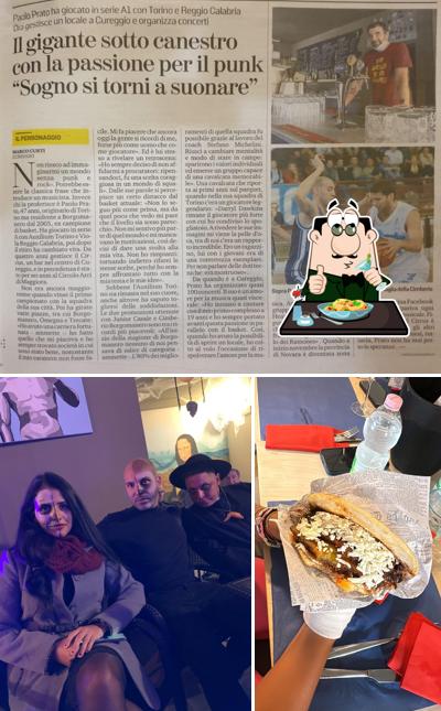 Panino con maiale stirato al Bar Circus