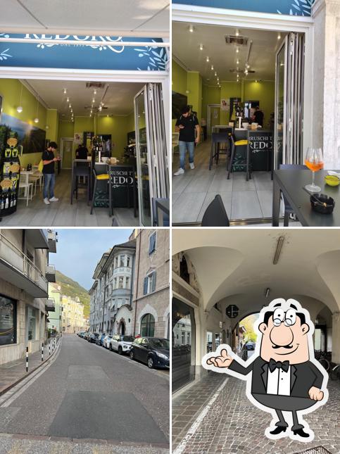 Bruschetteria Redoro si caratterizza per la interni e esterno