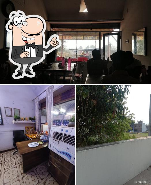 Among various things one can find exterior and interior at Daya Tiffin Centre