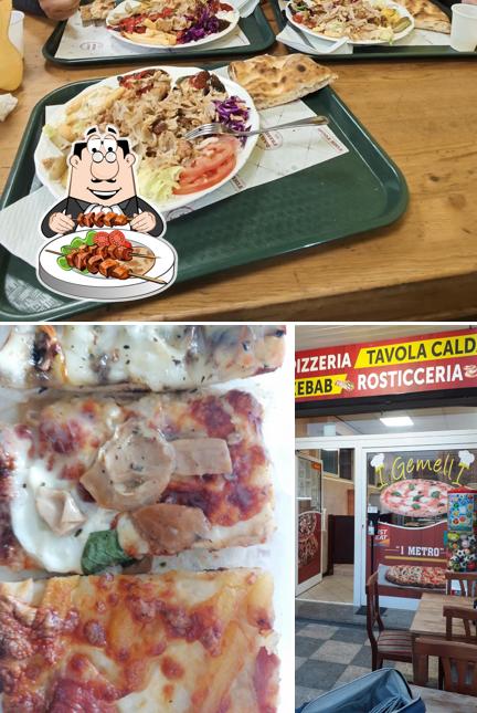 La foto di cibo e interni da Gemell Pizzeria Tavola Calda Kebab Rosticceria