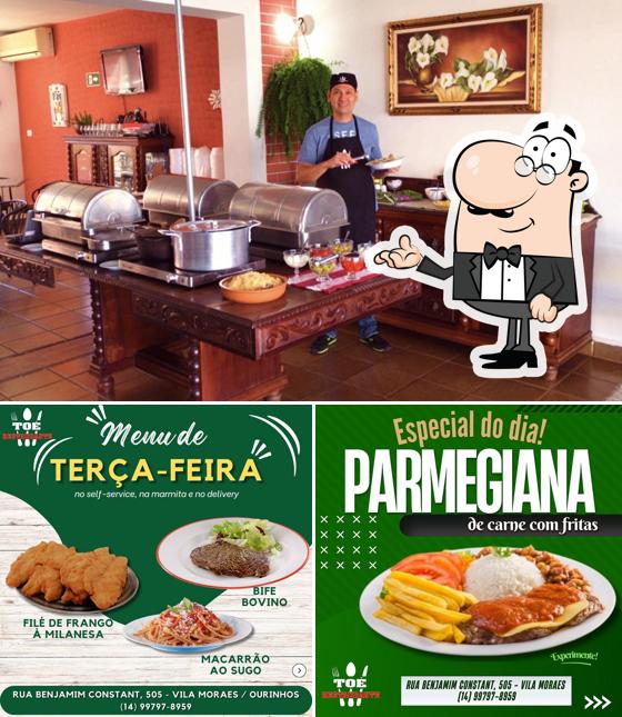 Veja imagens do interior do TOÉ RESTAURANTE