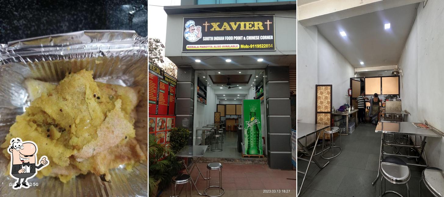 The interior of XAVIER SOUTH INDIAN FOOD POINT & CHINESE CORNER