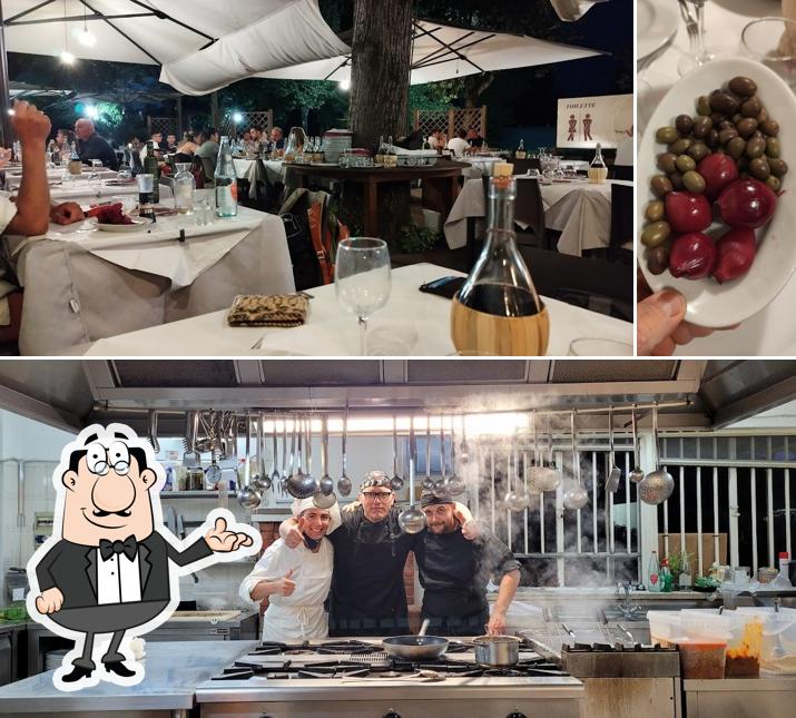 La immagine della interni e bevanda di Trattoria Il Fiaschetto