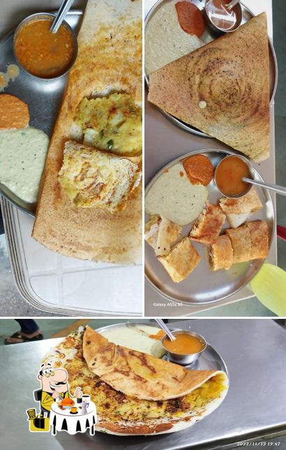 Masala dosa at Om Shakti Dosa Centre